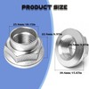 NPSNGSJY 902170049 CV Axle Nut Fit for Subaru Forester 2006-2025