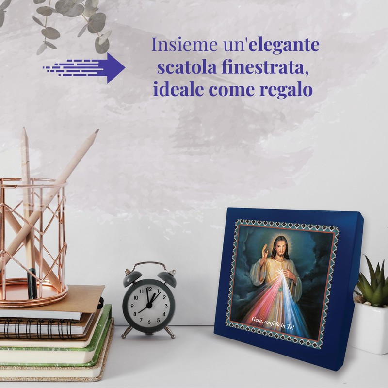 Fratelli Bonella Ceramic Tile 20 x 20 cm Merciful Jesus