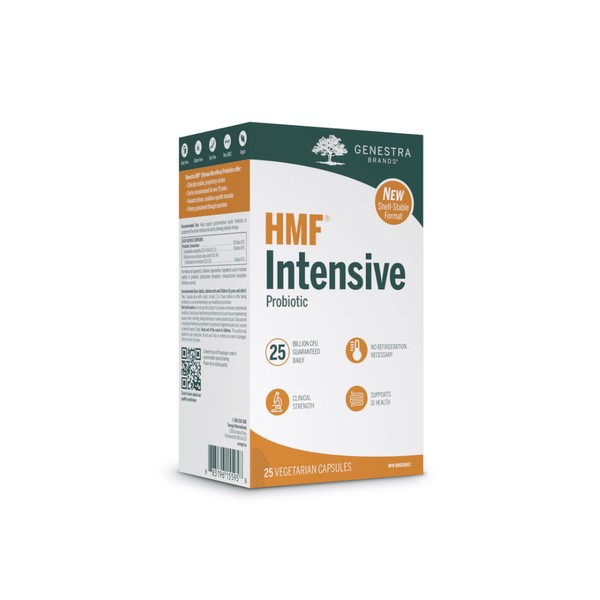 Genestra Brands HMF Intensive Probiotic Supplement- 25 Veg Capsules