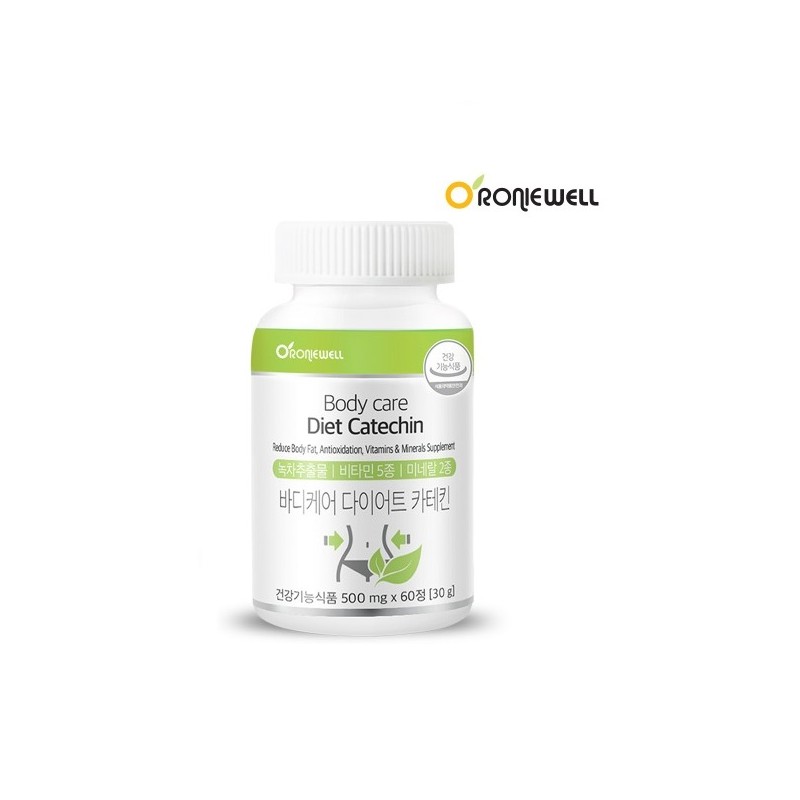 Roniwell [1+1] Roniwell Body Tear Diet Catechin 60 tablets Green