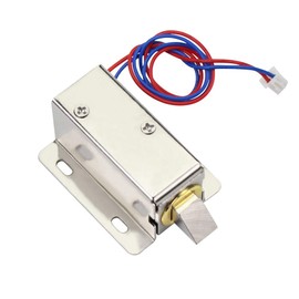 FTSTech Mini Small Cabinet Locks 12V 0.6A Magnetic Lock Electromagnetic Electric Control for Access to Drawer File Door