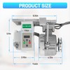 Servo Motor Sewing Machine,Brushless Servo Motor with Controller and Foot