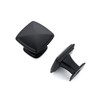 Ravinte 5 Pack Matte Black Kitchen Cabinet Square Knob Single
