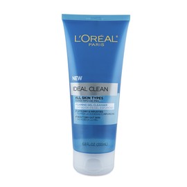 L'Oréal Paris Ideal Clean Daily Foaming Gel Cleanser, 6.8 fl. oz.