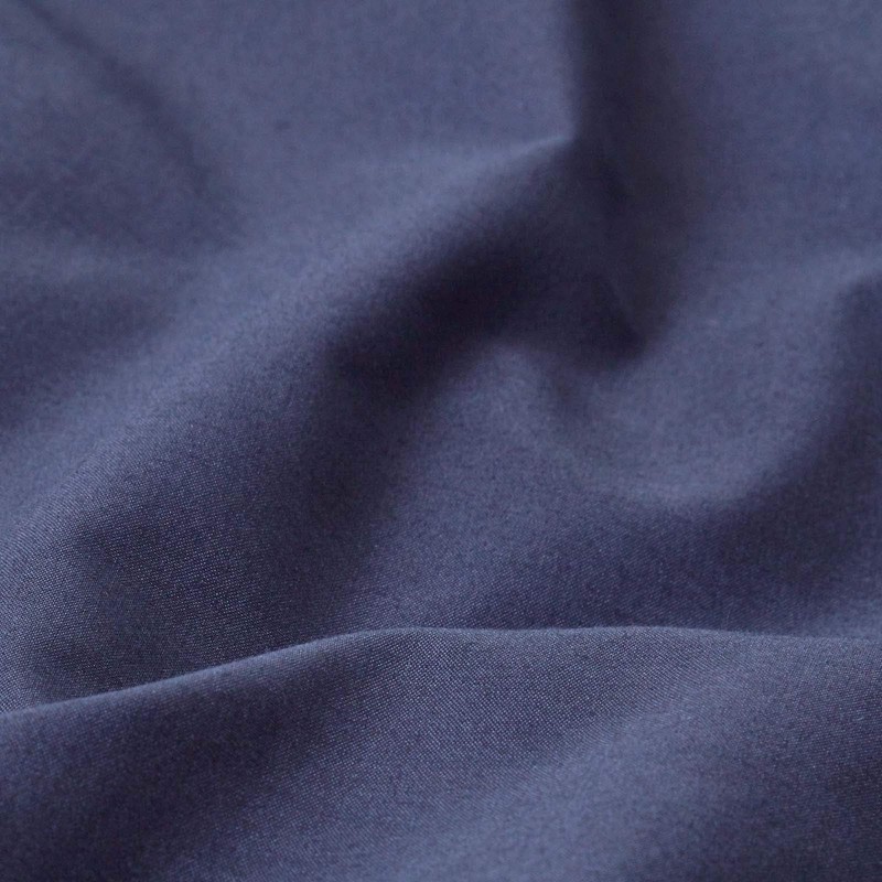 HOMESCAPES Navy Blue Pure Egyptian Cotton V-Shape Pillowcase 200 TC