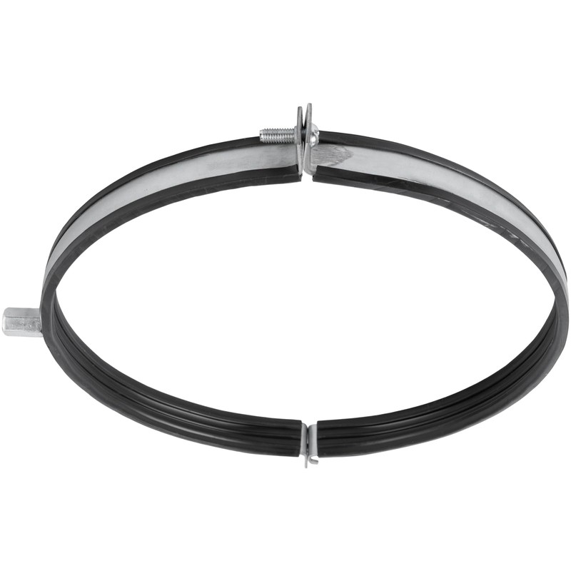 10" Inch Galvanized Pipe Hanger with Rubber - Conduit Mounting