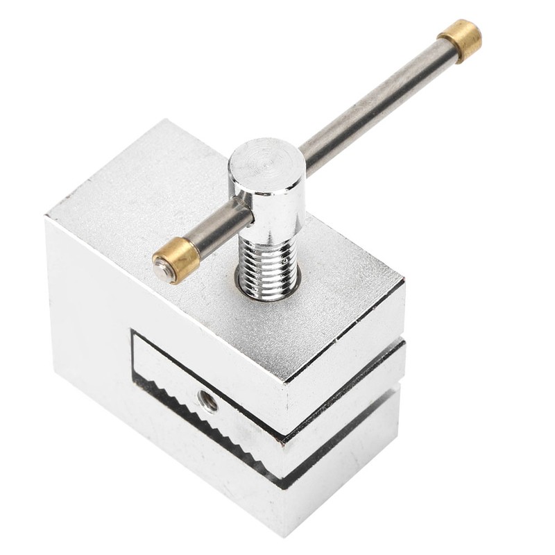 Straight Single Tooth Clamp Stainless Steel Push Pull Force Fixture