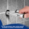 WORKPRO 9-Piece Shower Valve Socket Wrench Set with Bar Handle,