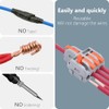 10 piezas Conectores Eléctricos, 1 Entrada y 4 Salida, Conectores