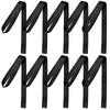 Focenat 10Pcs Soft Loops Tie Down Straps, 18 inch Heavy