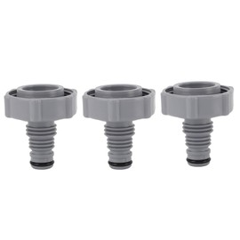 3Pcs P6H1419 Drain Valve, Drainage Adapter Pool Hose Adapter Drain Valve Plug Drain Valve for Draining Pool Hose Adapter Replacement for Swimming Pool