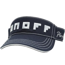 Onoff YOK0322 Men's Logo Sun Visor, 2022 Model, One Size Fits All