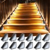 AUDLES 12 Pack Solar Stair Lights Outdoor Stair Lights with