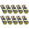 NAKOBO 10 PCS T10 LED White Vehicle Inspection Compatible 4014