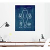 Stethoscope Patent Print Midnight Blue (5" x 7") M12507