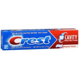 Crest Plus Cavity Protection Fluoride Anticavity Toothpaste Regular 4.2 OZ