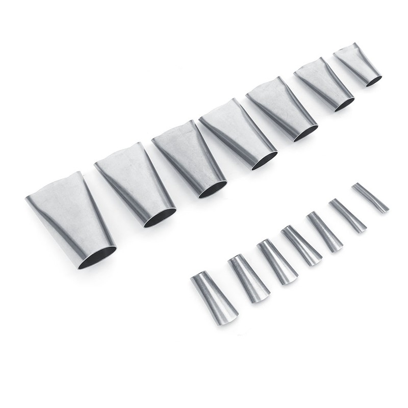 14pcs Caulking Nozzle Stainless Steel Sealant Nozzle Applicator Finishing Tool