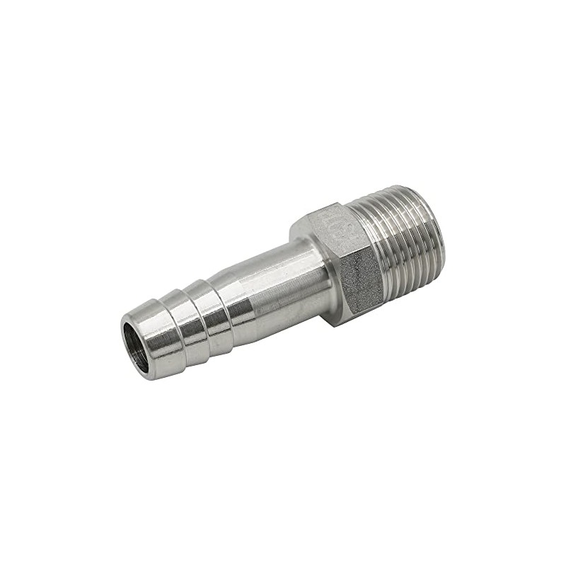 FLQEG Hose Nipple VHN-0312 Stainless Steel /2-9391-06