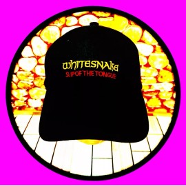 WHITESNAKE SLIP OF THE TONGUE EMBROIDERED HAT