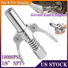 Unbranded 10000 PSI Grease Tool Coupler Heavy-Duty Quick Lock and Release Double Handle