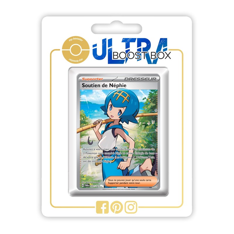 Soutien de Néphie (Tracys Support) 207/167 Secret Full Art Trainer