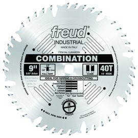 Freud LU84M009: 9" x 40T Combination Blade