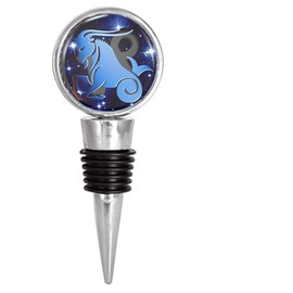 Horoscope Zodiac Sign Capricorn Wine Stopper