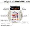 Safe Grabs: Multi-Purpose Silicone Original Microwave Mat as Seen on