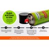 Polymat 12FT x 45" CHARCOAL Carpet ROLL + 2 CANS