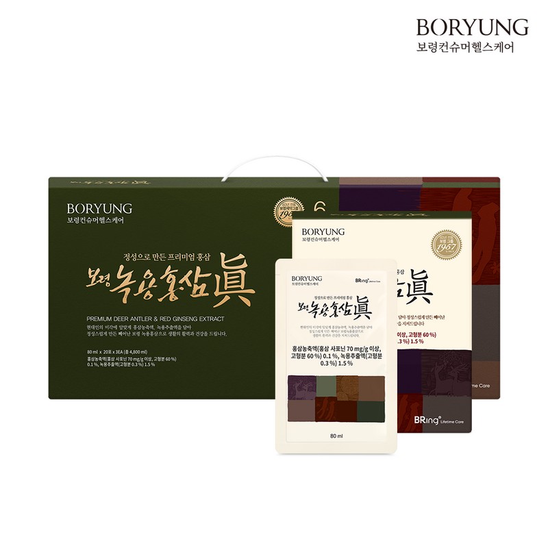 Boryeong [1+1] Boryeong 6-year-old red ginseng extract + deer antler