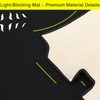 FFIHTY Upgraded Dashboard Mat for 2022-2025 Ford Maverick Polyester Dashboard