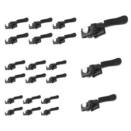 Pack of 21 Zip Repair, 3 Sizes, Universal Zip Slider, Removable Replacement Zipper, Versatile Zipper, Easy Installation, Non-Slip for Jackets and Bags