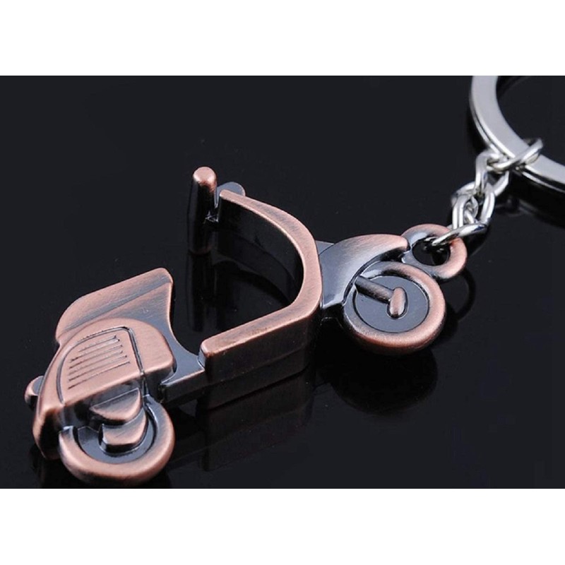 Sportigo ® Scooter Keyring / Scooter in Bronze / Retro