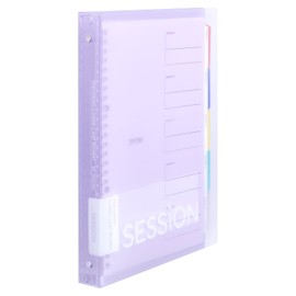 Maruman F310-30 Binder Session B5, 26 Holes, Light Purple
