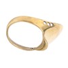 Brass Archery Thumb Ring Portable Finger Protector with Anti Lost
