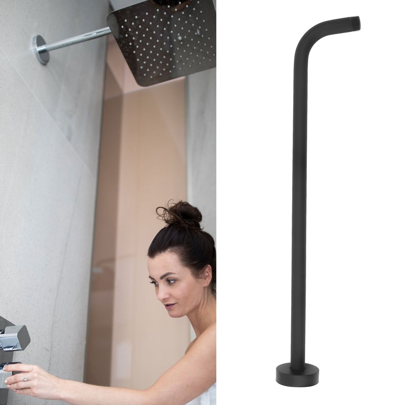Shower Arm NPT1/2 Stainless Steel Wall Mount Concealed Shower Head