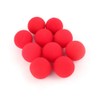 10Pcs Red Sponge Balls, Soft Sponge Balls Magic Foam Balls