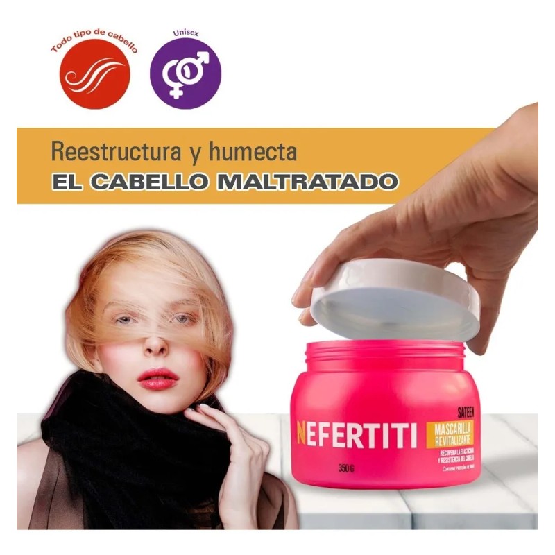Mascarilla Revitalizante Para Cabello Maltratado Y Procesado
