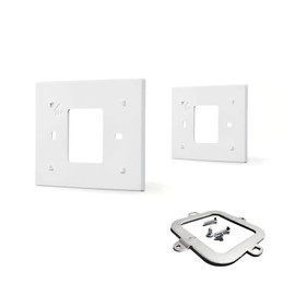 THP2400A1027W Thermostat Wall Plate Back Plate White Cover Assembly (2)