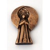 Worry Stone Angel Bronze Approx. 5 5 x 3 5