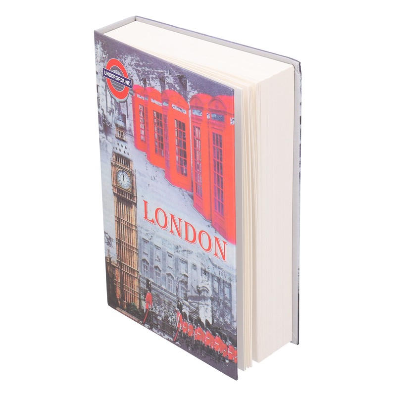 Simulation Book Security Locking Box Cash Coin Money Storage Safe