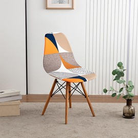 Dining Room Chair Covers Scandinavian Chair Covers for Dining Room Scandinavian Chair Covers in Curved Shape Stretch Dining Room Chairs Cover Set of 4 Colourful