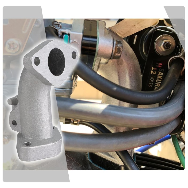 Jetsetmoto Cub90 Compatible Intake Manifold Carburetor Intake Manifold Carburetor Internal