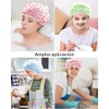 Gorras Baño Mujer Ducha Reutilizables Diseño Elegante Ajuste Cómodo Protección