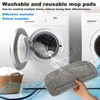 4pcs Steam Mop Replacement Pads Compatible with GorFanty GF-6610B/GF-6610 Neugo