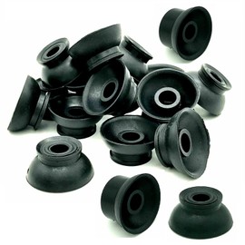 TERF® M8 x 28mm Black Flexible PVC Roofing Sealing Washer Corrugated Sheet Sela Washer M8 x 28mm For Weatherproof Sealing Protecting - Pack of 20