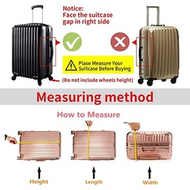 T Tersely Clear PVC Suitcase Cover Protectors 20/24/26/28/30 Inch Suitcase Baggage Covers - Waterproof Dustproof and Anti-Scratch 20-30 Inch Luggage Cover (28inch)
