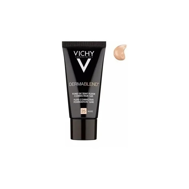 Base de maquiagem fluida Vichy Dermablend 30 ml 25 Nude