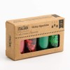 Italian Options Christmas Craft Red and Green Glitter Sparkles Sequins