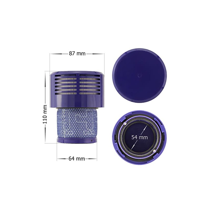 MidGard Replacement Filter Compatible with Dyson V10 Cyclone Animal Absolute